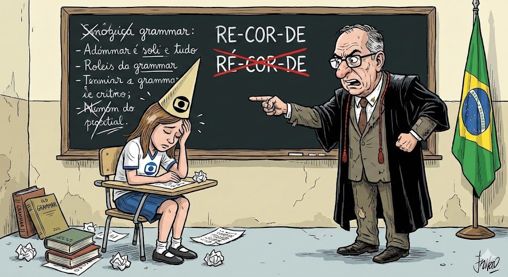 MPF pede R$ 10 milhões à TV Globo por pronúncia errada da palavra “recorde”